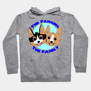 The Fangirl & The FANily Corgis Hoodie